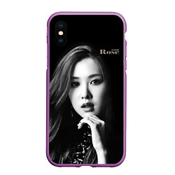 Чехол iPhone XS Max матовый Blackpink Rosanna Park Chae-hyun