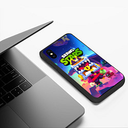 Чехол iPhone XS Max матовый Затонувший сундук Грифф, цвет: 3D-черный — фото 2