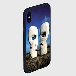 Чехол iPhone XS Max матовый Pink Floyd The Division Bell, цвет: 3D-черный — фото 2