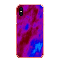 Чехол iPhone XS Max матовый Абстрактные разводы на воде