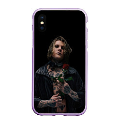 Чехол iPhone XS Max матовый Neverlove рокер