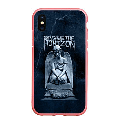 Чехол iPhone XS Max матовый Bring Me The Horizon Angel