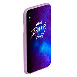 Чехол iPhone XS Max матовый Asking Alexandria Dark Void, цвет: 3D-сиреневый — фото 2