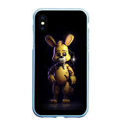 Чехол iPhone XS Max матовый Spring Bonnie Five Nights at Freddys