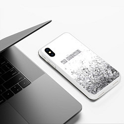 Чехол iPhone XS Max матовый Программисту it специалисту, цвет: 3D-белый — фото 2