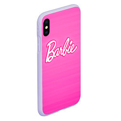 Чехол iPhone XS Max матовый Барби - Фильм, цвет: 3D-светло-сиреневый — фото 2
