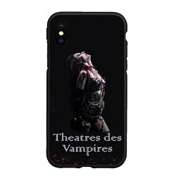 Чехол iPhone XS Max матовый Theatres des Vampires Sonya Scarlet, цвет: 3D-черный