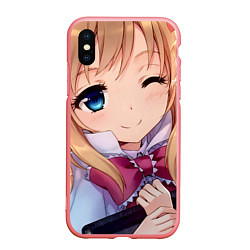 Чехол iPhone XS Max матовый Touhou Project Алиса Маргатройд, цвет: 3D-баблгам