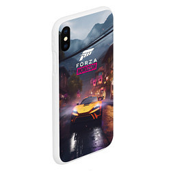 Чехол iPhone XS Max матовый Forza horizon racing, цвет: 3D-белый — фото 2