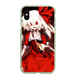 Чехол iPhone XS Max матовый Touhou Project Flandre Scarlet