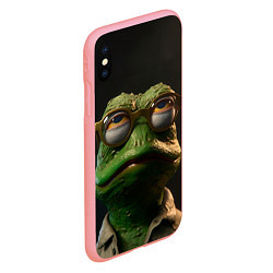 Чехол iPhone XS Max матовый Зудамчевый Пепе, цвет: 3D-баблгам — фото 2