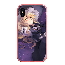 Чехол iPhone XS Max матовый Touhou Project Marisa Kirisame Star, цвет: 3D-баблгам