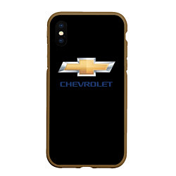 Чехол iPhone XS Max матовый Chevrolet sport auto