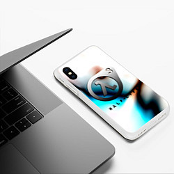 Чехол iPhone XS Max матовый Half life 3 is coming, цвет: 3D-белый — фото 2