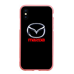 Чехол iPhone XS Max матовый Mazda japan motor