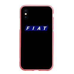 Чехол iPhone XS Max матовый Fiat sport auto