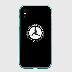 Чехол iPhone XS Max матовый Mercedes benz auto sport