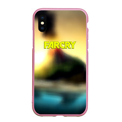 Чехол iPhone XS Max матовый Farcry tropicano