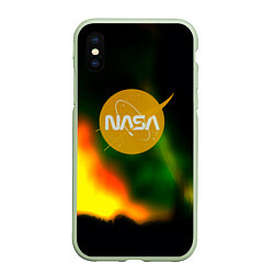 Чехол iPhone XS Max матовый Nasa spacestar