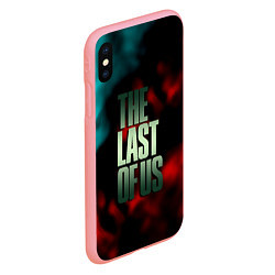 Чехол iPhone XS Max матовый The last of us fire, цвет: 3D-баблгам — фото 2