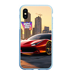 Чехол iPhone XS Max матовый GTA 6 Vice city