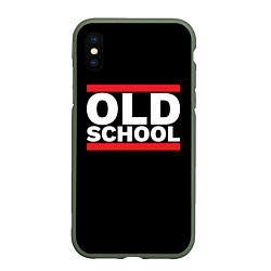 Чехол iPhone XS Max матовый Old school - experience