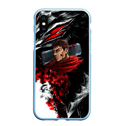 Чехол iPhone XS Max матовый Berserk anime logo