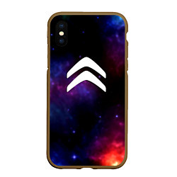 Чехол iPhone XS Max матовый Citroen space