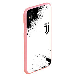 Чехол iPhone XS Max матовый Juventus sport color black, цвет: 3D-баблгам — фото 2