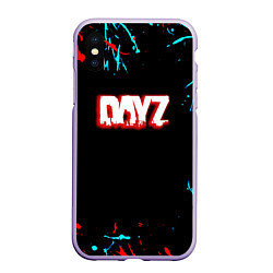 Чехол iPhone XS Max матовый DayZ краски