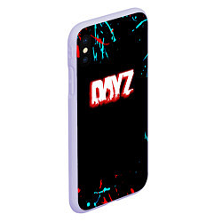 Чехол iPhone XS Max матовый DayZ краски, цвет: 3D-светло-сиреневый — фото 2