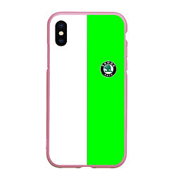 Чехол iPhone XS Max матовый Skoda спорт