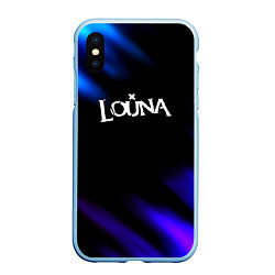 Чехол iPhone XS Max матовый Louna neon bend