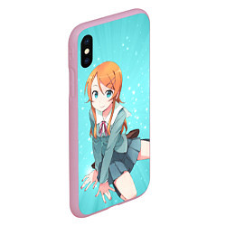 Чехол iPhone XS Max матовый Кирино Косака из OreImo, цвет: 3D-розовый — фото 2