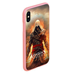 Чехол iPhone XS Max матовый Assassins creed старый город, цвет: 3D-баблгам — фото 2