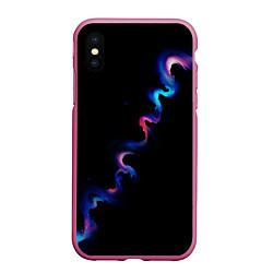 Чехол iPhone XS Max матовый Звёздный дым