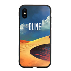 Чехол iPhone XS Max матовый Sands - Dune