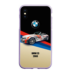 Чехол iPhone XS Max матовый Немецкий родстер BMW Z3