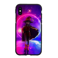 Чехол iPhone XS Max матовый Konosuba Мэгумин cute