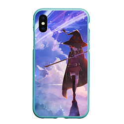 Чехол iPhone XS Max матовый Konosuba Мэгумин cute