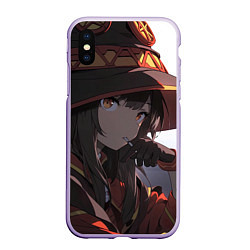 Чехол iPhone XS Max матовый Konosuba Мэгумин милая