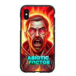 Чехол iPhone XS Max матовый Abiotic Factor персонаж