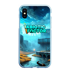 Чехол iPhone XS Max матовый Abiotic Factor производство