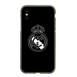 Чехол iPhone XS Max матовый Barcelona fc sport club