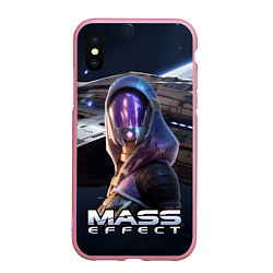 Чехол iPhone XS Max матовый Mass Effect ТалиЗора