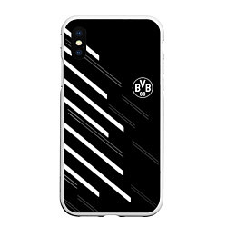 Чехол iPhone XS Max матовый Borussia sport fc