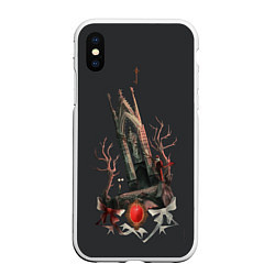 Чехол iPhone XS Max матовый Bloodborne - Отец Гаскойн