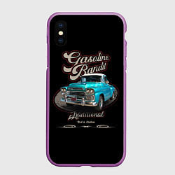 Чехол iPhone XS Max матовый Винтажный пикап Chevrolet Apache 1959 года