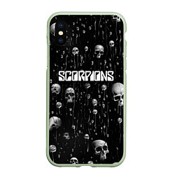 Чехол iPhone XS Max матовый Scorpions rock group