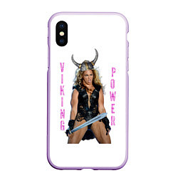 Чехол iPhone XS Max матовый Viking Power Beyonce